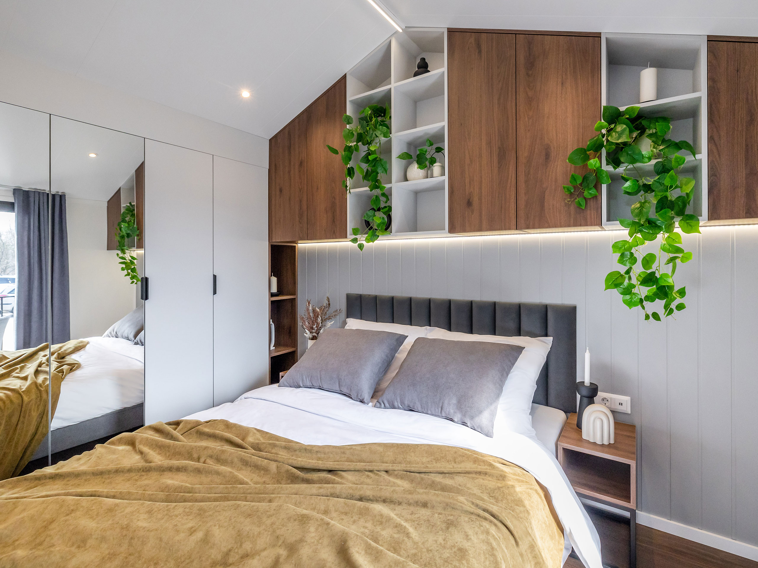 Mobilheim Kolbe Silver Moon Schlafzimmer