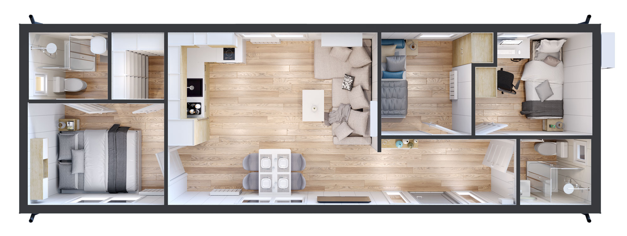 Grundriss Mobilheim Malta