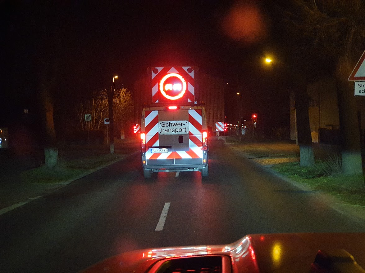 Mobilheim Lieferung Nachttransport - Mobilheim Kolbe