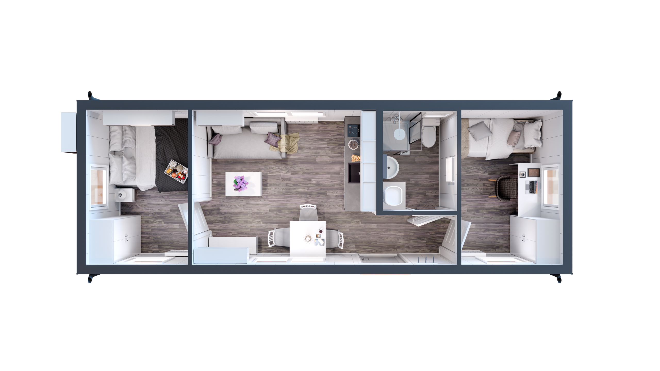 Mobilheim Bali Grundriss