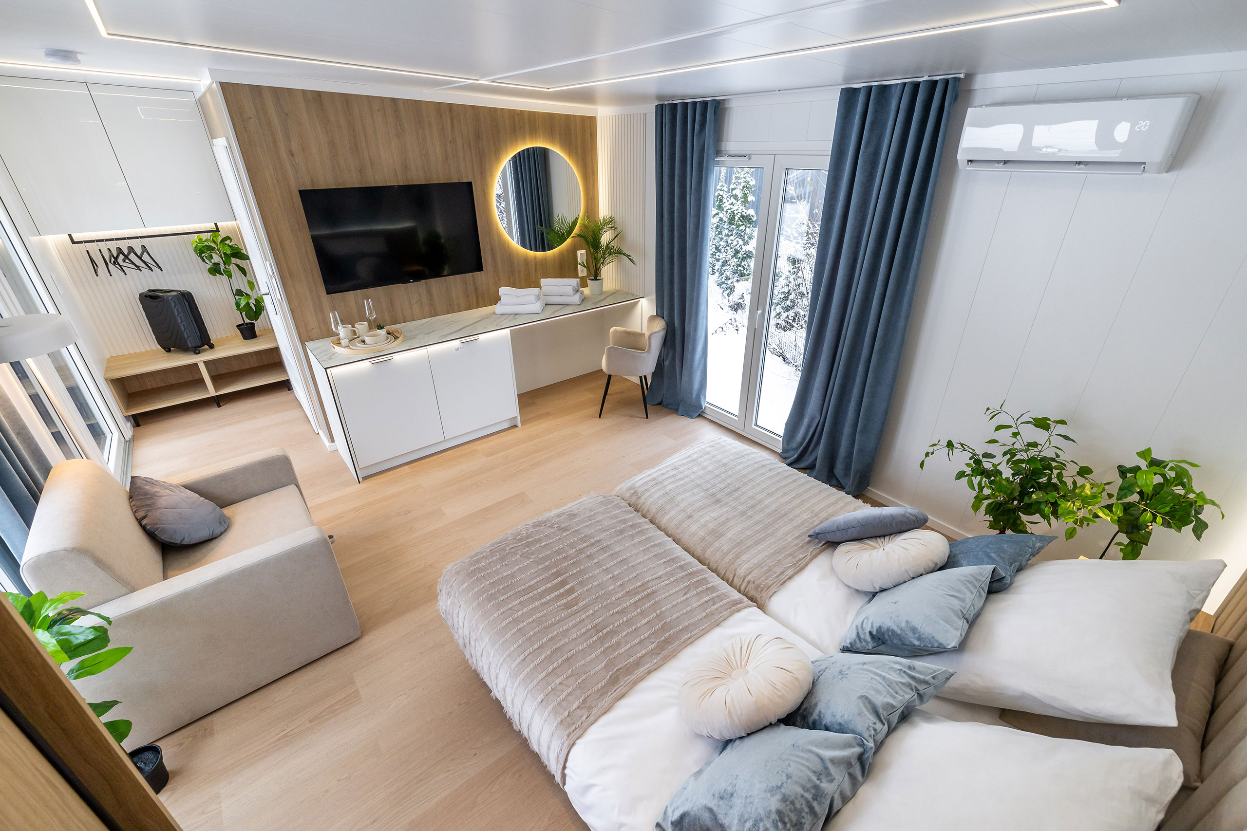 Twins Mobilheim von Letniskowo