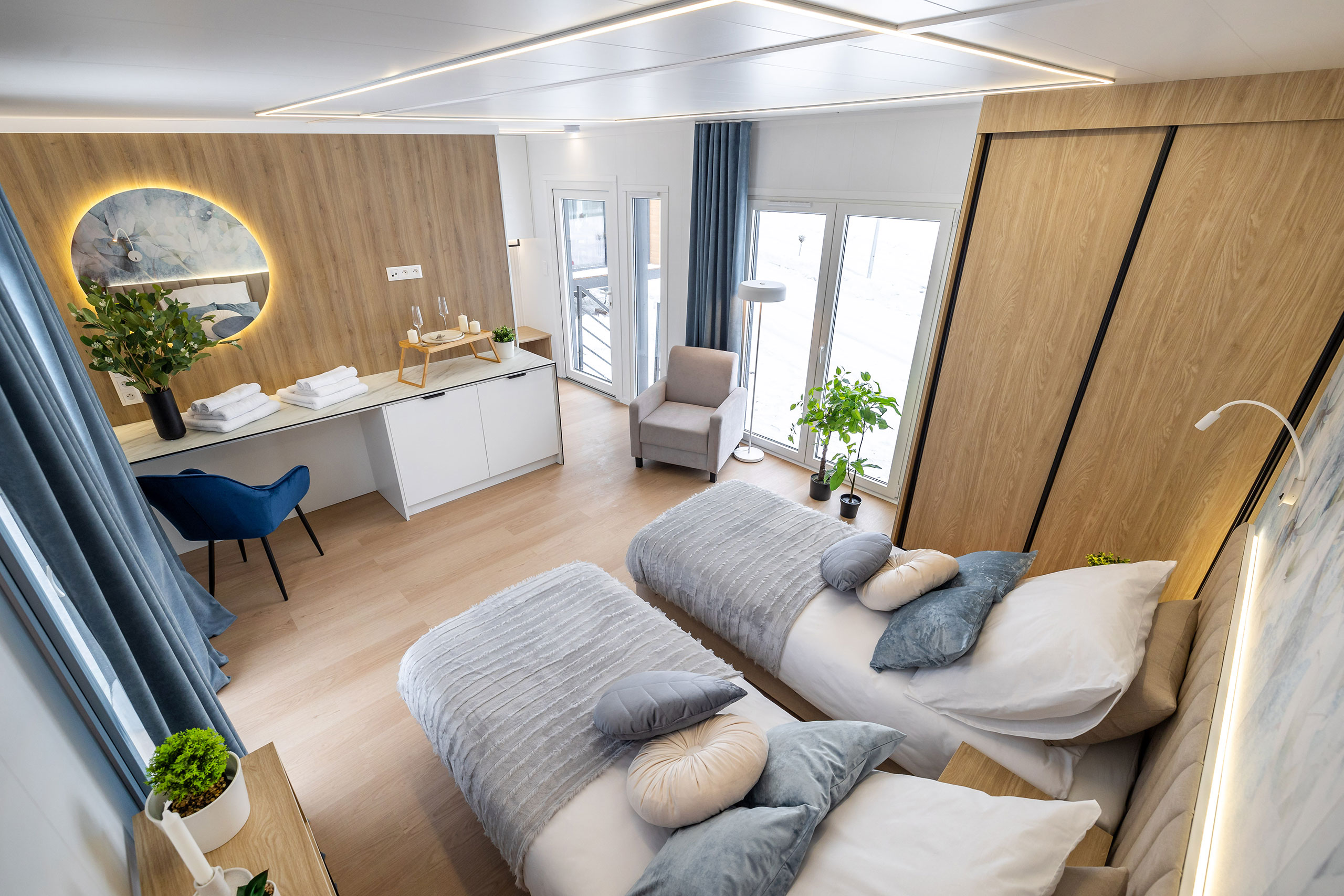 Twins Mobilheim von Letniskowo