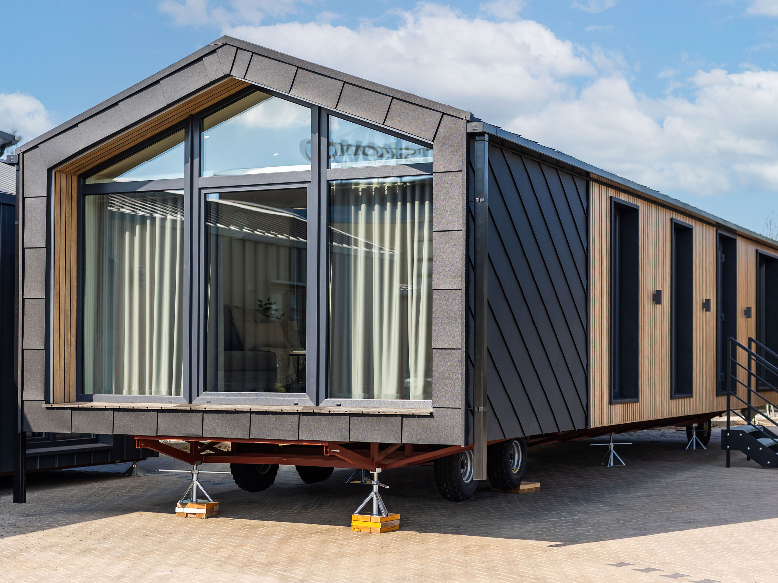 Sturmsicheres Mobilheim