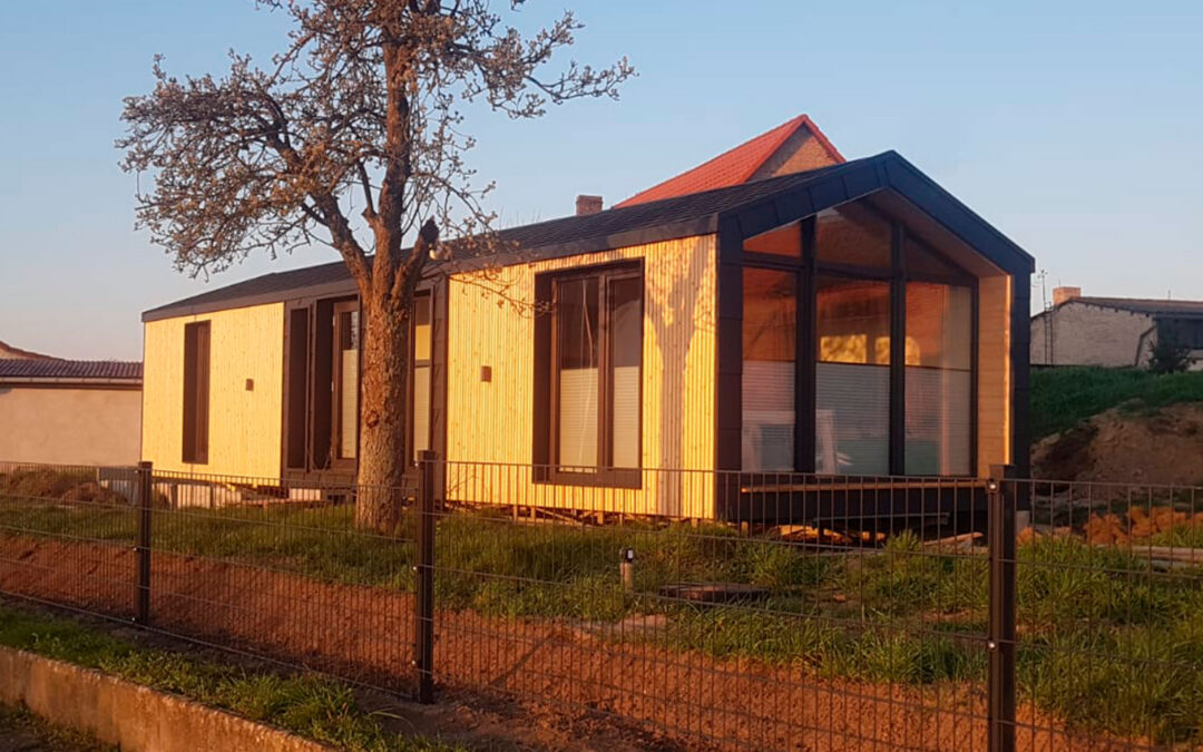 Welche Mobilheim-Größen und Grundrisse bietet Kolbe an?