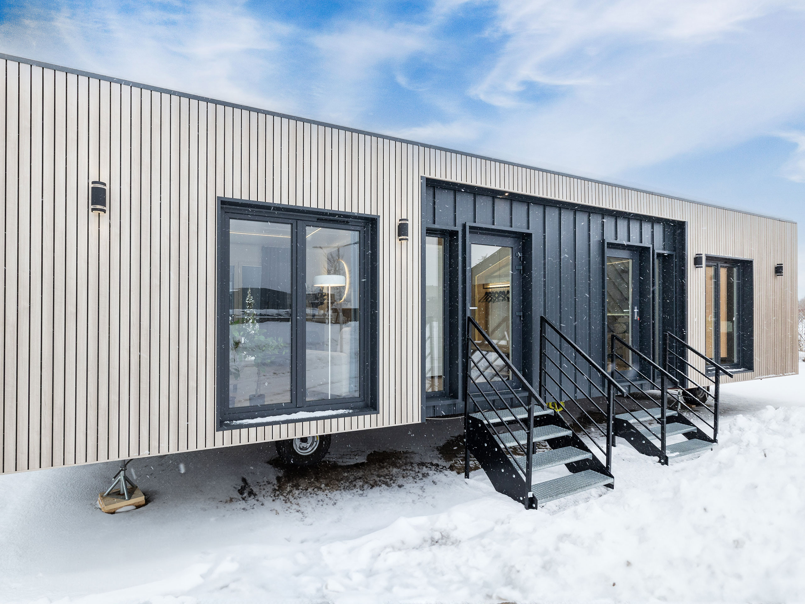 Schneelast Mobilheim